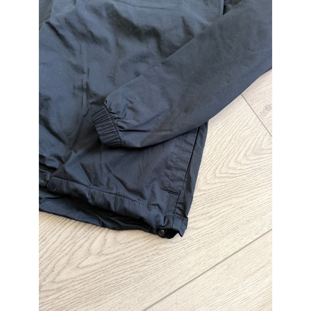 Champion Womens Black Quarter Zip Windbreaker Jacket S96570 Stretch Mesh Lined M - Picture 5 of 8